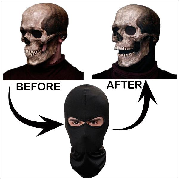 Black Protective Face Mask Halloween